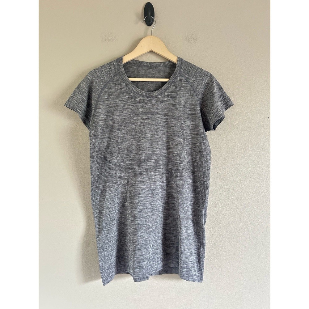 LULULEMON swiftly SHORT SLEEVE CREW NECK PULLOVER TOP T-SHIRT 12